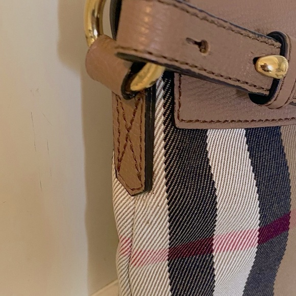 Burberry Small Milton House Check Crossbody Bag - Picture 15 of 16